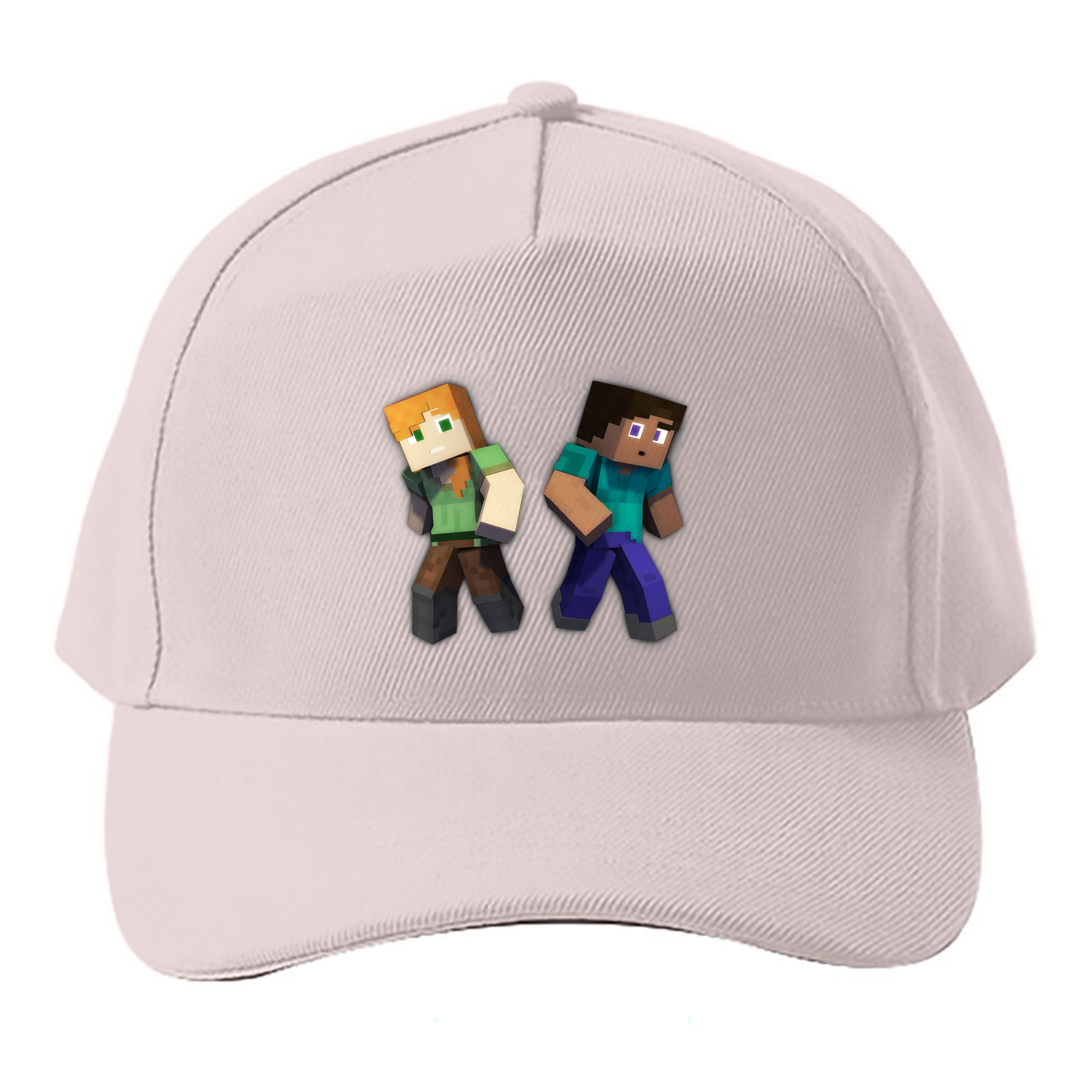 （画像用） マインクラフト ブロックの世界 Minecraft MC Block world ベースボールキャップ 綿100％ 男女兼用 帽子 スポーツ